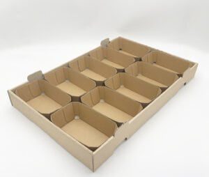 Гофрокартонні лотки для лотків 0,5 кг